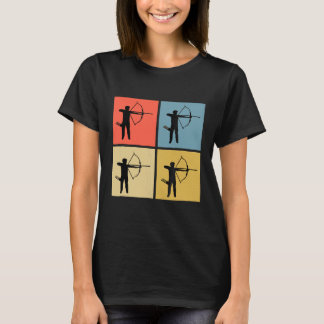 Archery  Colourful Retro T-Shirt