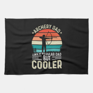 Archery Dad Tea Towel