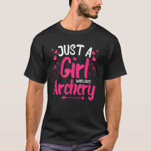 Archery Design For Girls Women Shooting Bowhunter T-Shirt