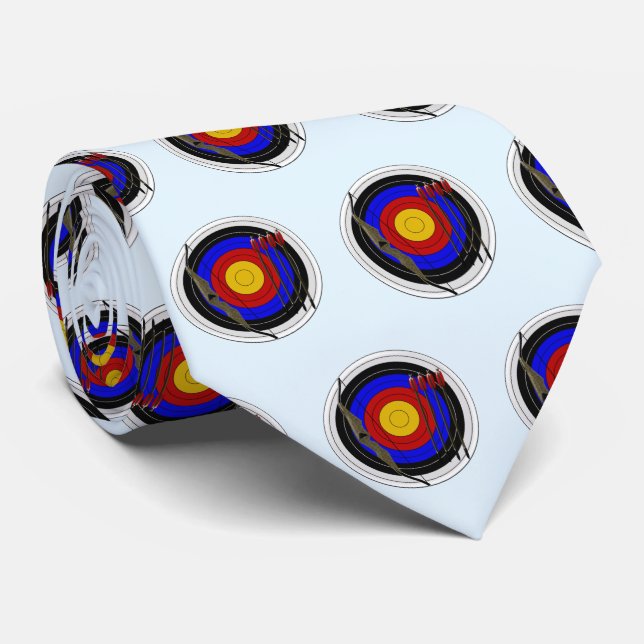 Archery Design Tie (Rolled)