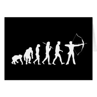 Archery Evolution of an Archery Bow and Arrow