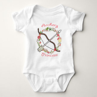 Archery Flower Princess Baby Bodysuit