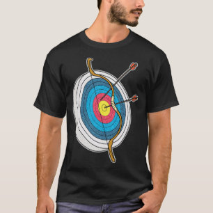 Archery Gift Print Archer Bow And Arrows Print T-Shirt
