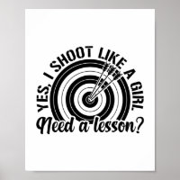 Archery Girl | Archers Sport Gift Idea