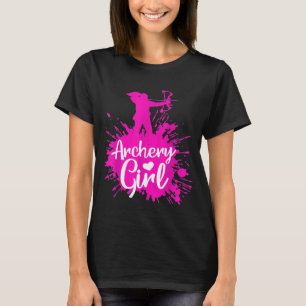 Archery Girl Womens Love Bow Hunting Cute Archer T-Shirt