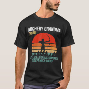 Archery Grandma Definition Mothers Day T-Shirt
