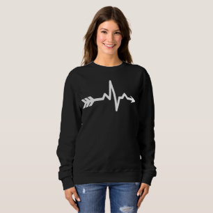 Archery Heartbeat Sports Sweatshirt