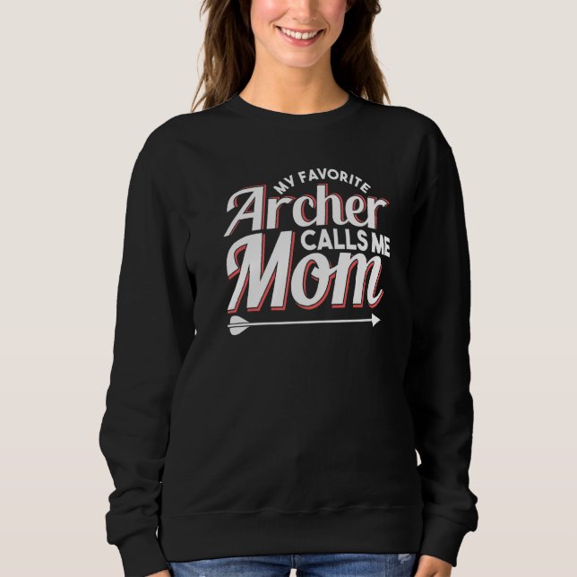 Archery Hunting Bow Hunting Arrow Archer Athletic Sweatshirt (Front)