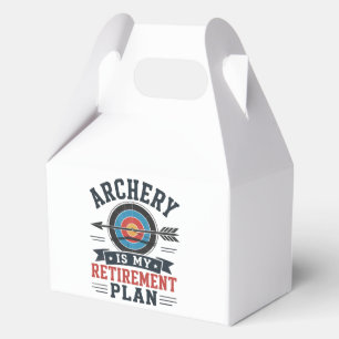 Archery Is My Retirement Plan Archer Favour Box
