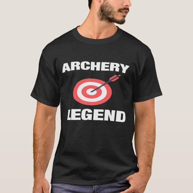 Archery Legend Funny Archer T-Shirt (Front)