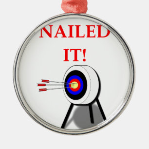 ARCHERY METAL TREE DECORATION