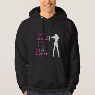 Archery Mom For Women And Girls Arrow Bow Hunting Hoodie