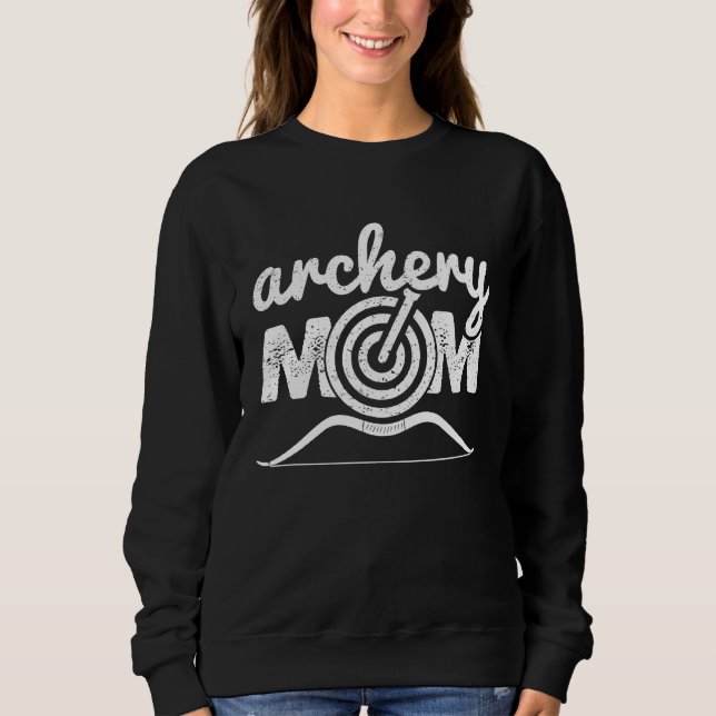 Archery Mum Archery Compound Bow Women Men Hunting Sweatshirt (Front)