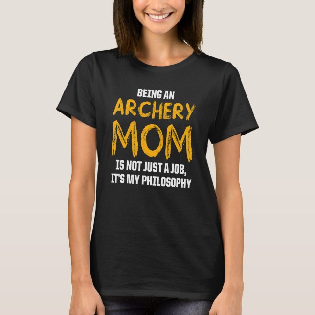 Archery Mum Mother 12 T-Shirt (Front)