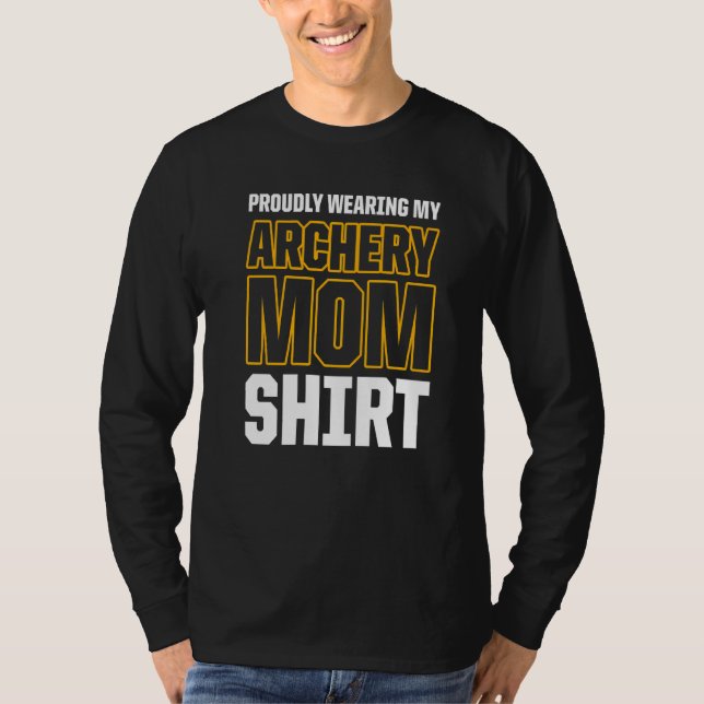Archery Mum Mother  13 T-Shirt (Front)