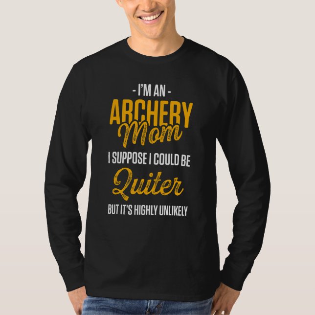 Archery Mum Mother 31 T-Shirt (Front)