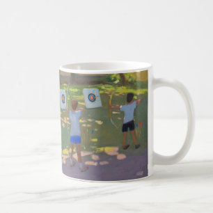 Archery practise France Coffee Mug