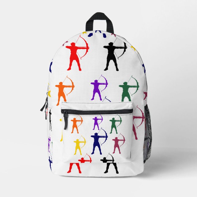 ARCHERY PRINTED BACKPACK (Front)