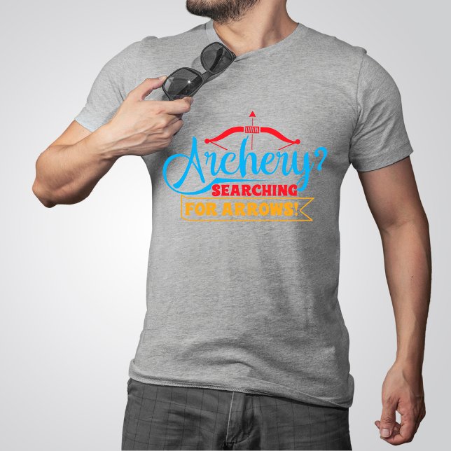 Archery- Searching for Arrows T-Shirt (Creator Uploaded)