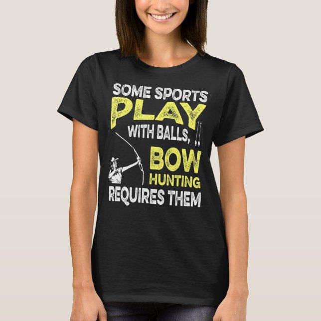 Archery Shooting For A Bow Hunter 1 T-Shirt (Front)