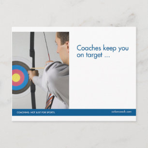 Archery Sportscard Postcard