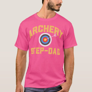Archery Step-Dad Archery Target Bow Archer Bowhunt T-Shirt