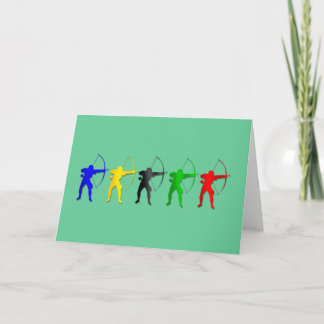 Archery Summer Games   Archer Sports Card