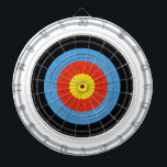 Archery Target Dartboard<br><div class="desc">Elevate your dart game with this unique archery target dartboard. Combining the classic dartboard design with an archery twist, this board offers a fun and challenging twist on a classic game. Perfect for game nights, parties, or simply practicing your aim.</div>