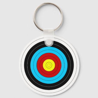 Archery Target Key Ring