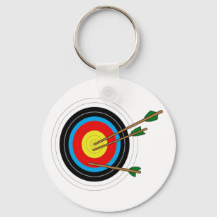 Archery Target Key Ring