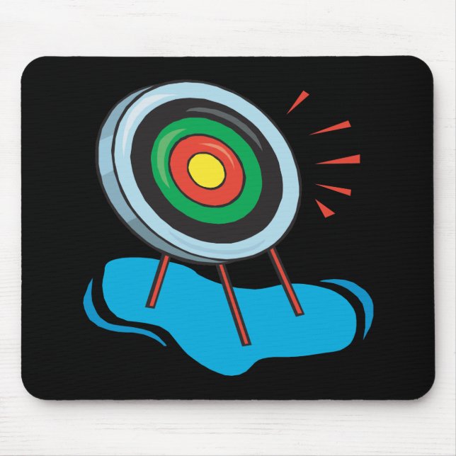 Archery Target Mouse Pad (Front)