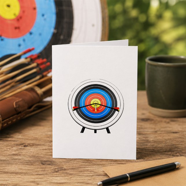 Archery Target Note Cards (Creator Uploaded)