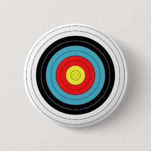 ARCHERY TARGET Pin / Button Badge