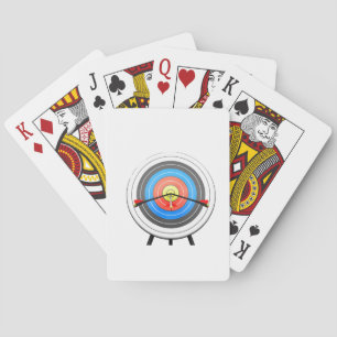 Archery Target Playing Cards