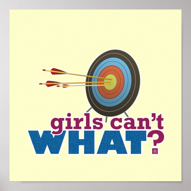 Archery Target Poster (Front)