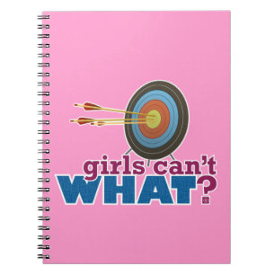 Archery Target Spiral Notebook
