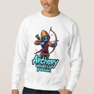 Archery: universal passion sweatshirt