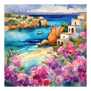 'Arches By The Sea" Photo Print
