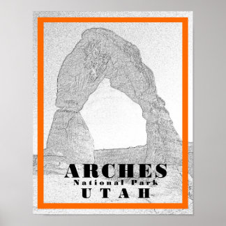 Arches National Park - 11 x 14 Poster