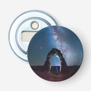 Arches National Park at night MOAB Bottle Opener