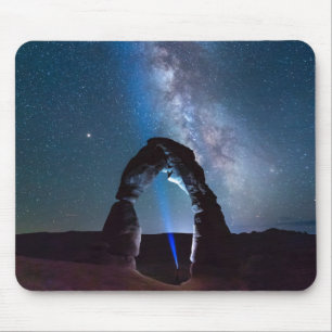 Arches National Park at night MOAB Mouse Pad
