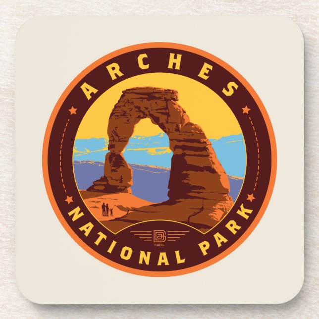 Arches National Park Coaster (Front)