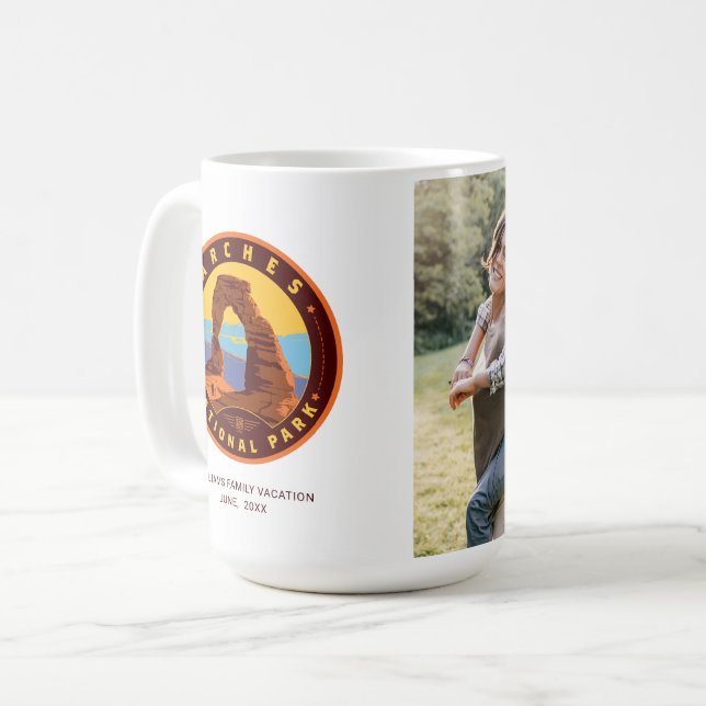 Arches National Park Coffee Mug (Front Left)
