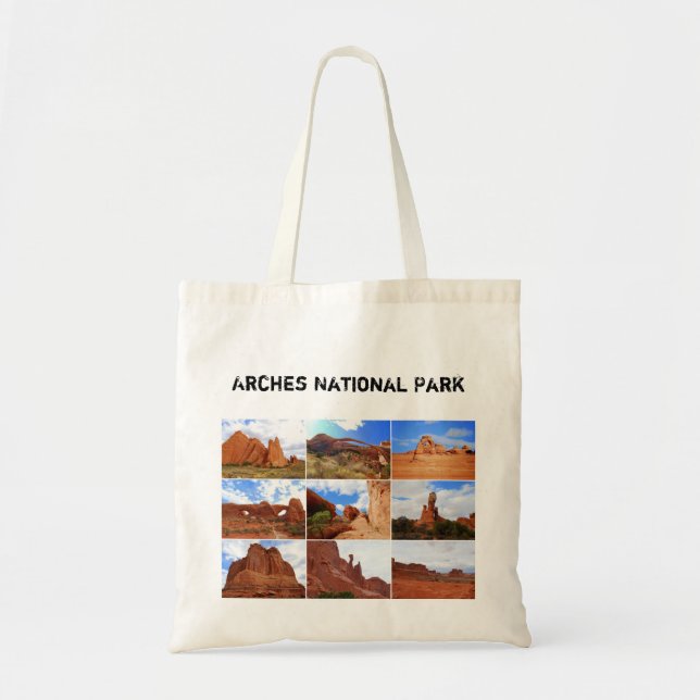 Arches National Park Collage, Utah, Bag (Front)