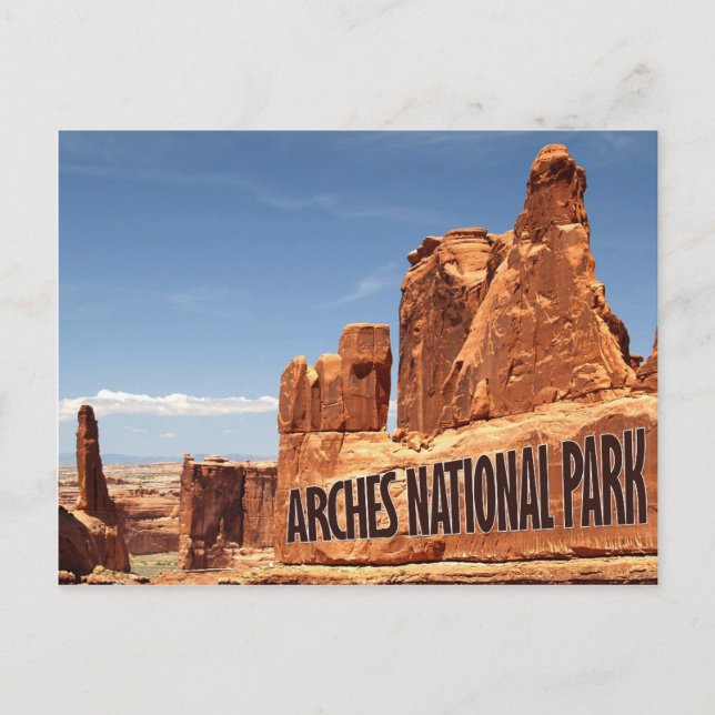 Arches National Park Eastern Utah Postcard (Front)