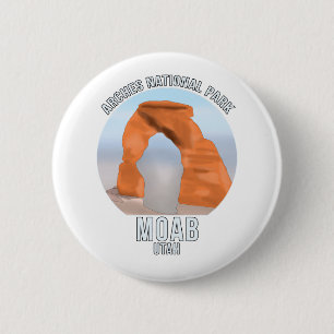 Arches National Park Moab Utah 6 Cm Round Badge