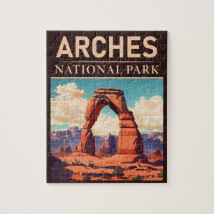 Arches National Park Moab Utah Delicate Arch Jigsaw Puzzle