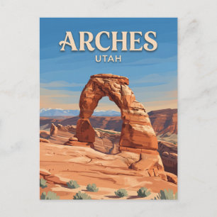 Arches National Park Moab Utah Postcard