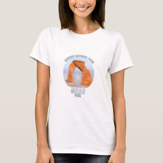 Arches National Park Moab Utah T-Shirt (Front)