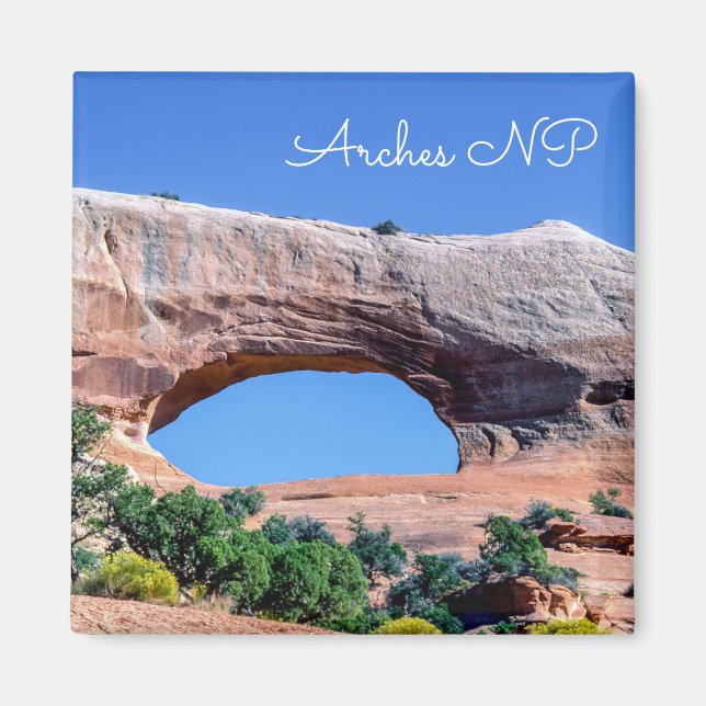 Arches National Park - North Window - Utah, USA Magnet (Front)